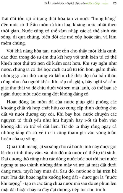 Hãy để Bí Ẩn Của Nước - Sự Kỳ Diệu Của Nước Sống giúp bạn khám phá sức mạnh kỳ diệu của yếu tố quan trọng nhất trong cuộc sống!