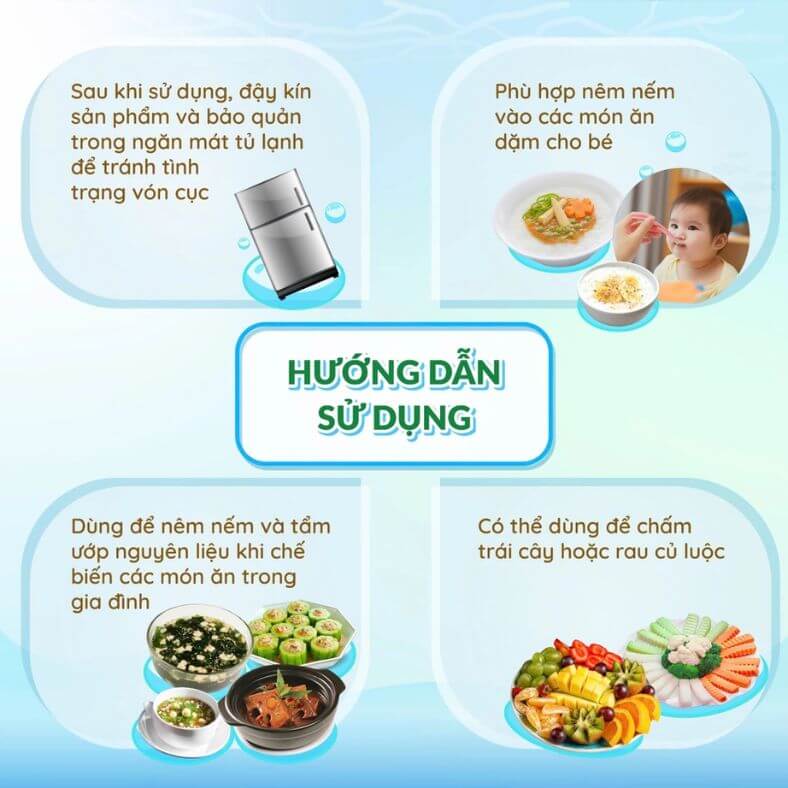 Bột Nêm Tảo Biển – Dinh Dưỡng Từ Biển Cả là sự kết hợp hoàn hảo từ tảo biển và các loại rau củ tự nhiên, không chứa chất bảo quản, hương liệu hay phẩm màu. Với hương vị thanh ngọt tự nhiên, sản phẩm bổ sung nhiều dưỡng chất thiết yếu từ biển cả, phù hợp cho mọi bữa ăn gia đình.