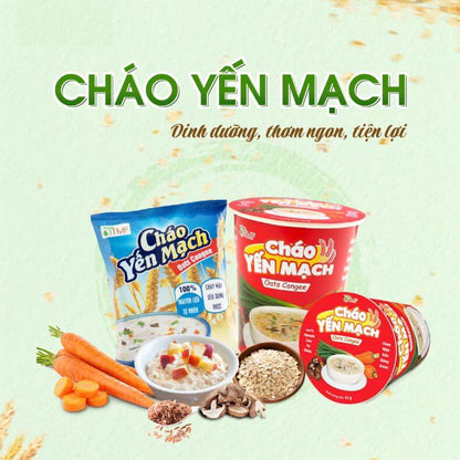 Cháo Yến Mạch Gạo Lứt – Bữa Ăn Nhanh Gọn, Dinh Dưỡng và An Toàn sẽ giúp bạn giải quyết những nỗi lo này với một bữa ăn nhanh chóng, thơm ngon và hoàn toàn tự nhiên.
