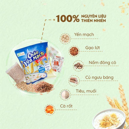 Cháo Yến Mạch Gạo Lứt – Bữa Ăn Nhanh Gọn, Dinh Dưỡng và An Toàn sẽ giúp bạn giải quyết những nỗi lo này với một bữa ăn nhanh chóng, thơm ngon và hoàn toàn tự nhiên.