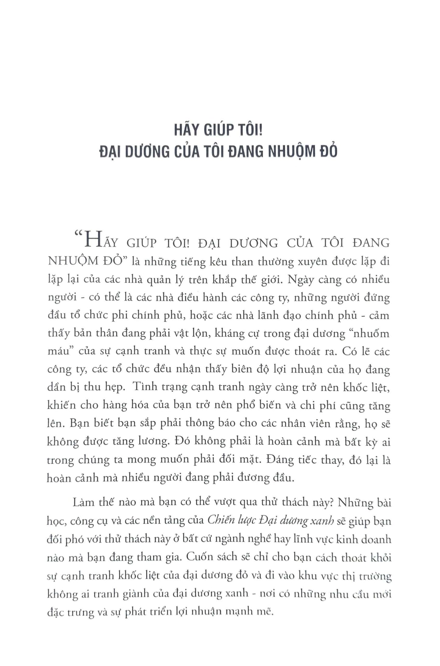 Chiến Lược Đại Dương Xanh