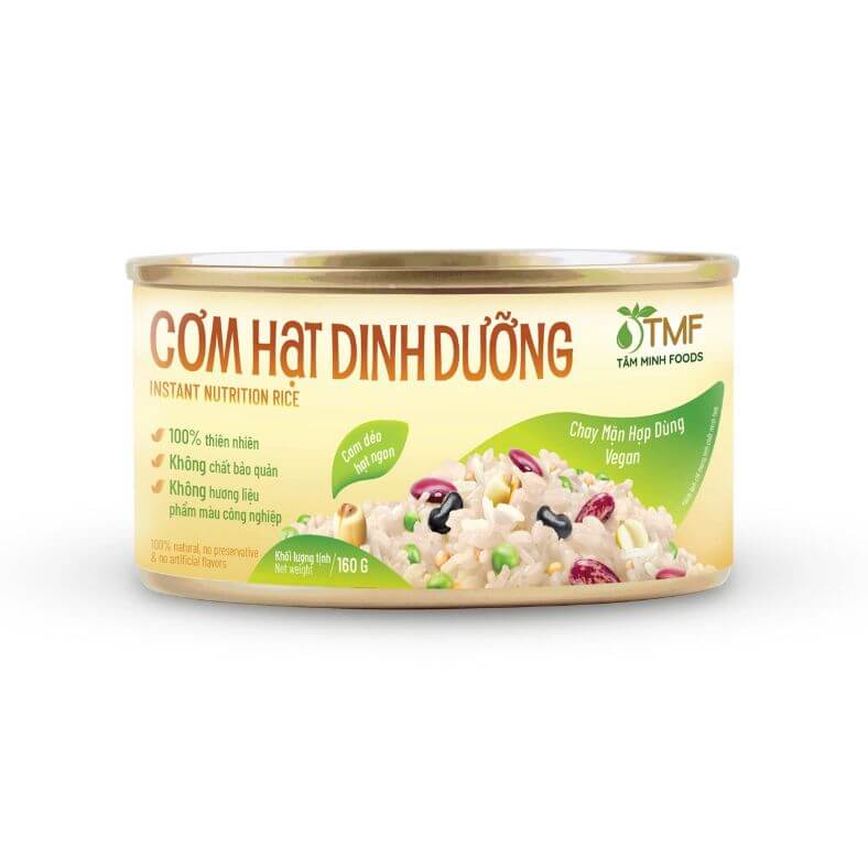 Cơm hạt dinh dưỡng được làm từ gạo ST25 với hàm lượng đạm cao, cùng các khoáng chất thiết yếu như sắt, canxi, magie và chất xơ. Sản phẩm có chỉ số đường huyết thấp, rất tốt cho sức khỏe, đặc biệt phù hợp với người mắc bệnh tiểu đường.