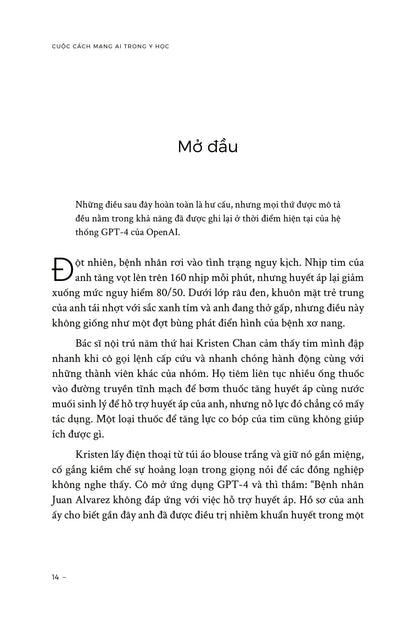 Cuộc Cách Mang AI Trong Y Học GPT-4 Và Hơn Thế Nữa