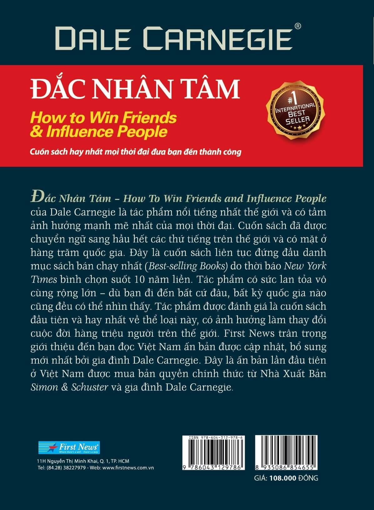 Đắc Nhân Tâm không chỉ là một cuốn sách dạy giao tiếp mà còn là kim chỉ nam để sống một cuộc đời ý nghĩa, hài hòa và hạnh phúc hơn