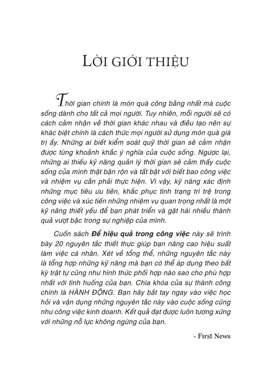  Để Hiệu Quả Trong Công Việc - Từ Bỏ Thói Quen Trì Hoãn Để Làm Được Nhiều Việc Hơn Trong Thời Gian Ngắn Hơn
