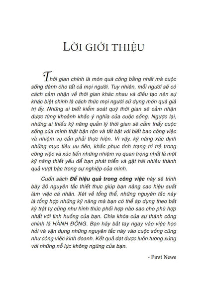  Để Hiệu Quả Trong Công Việc - Từ Bỏ Thói Quen Trì Hoãn Để Làm Được Nhiều Việc Hơn Trong Thời Gian Ngắn Hơn