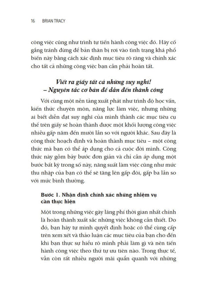  Để Hiệu Quả Trong Công Việc - Từ Bỏ Thói Quen Trì Hoãn Để Làm Được Nhiều Việc Hơn Trong Thời Gian Ngắn Hơn