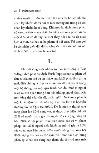Điểm Bùng Phát – Khi Một Ý Tưởng Nhỏ Chạm Đến Giới Hạn Lan Truyền