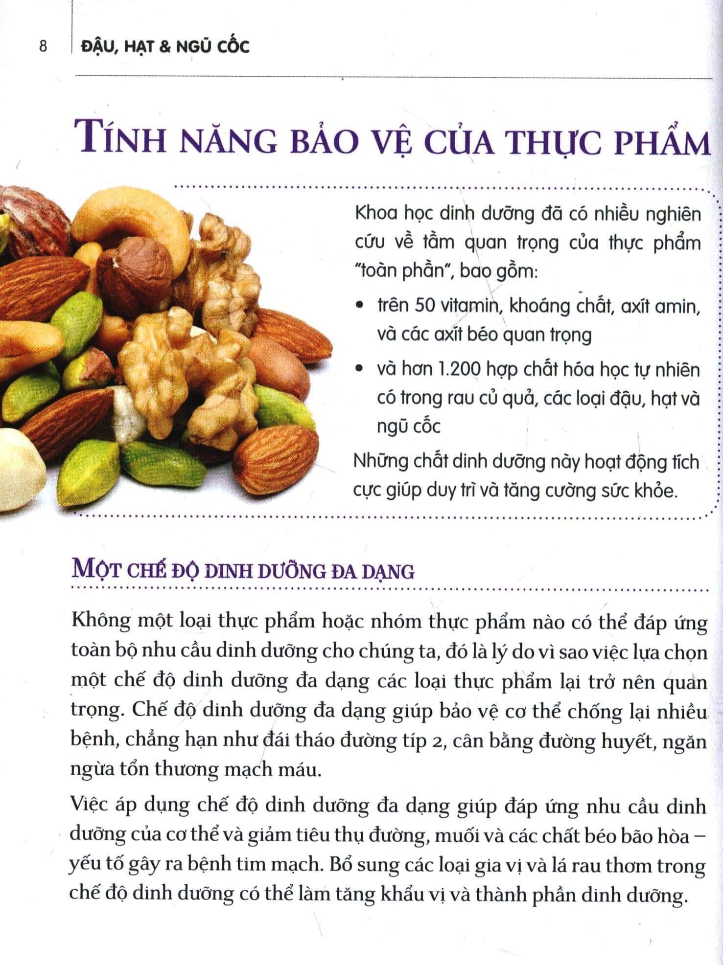 Dinh Dưỡng Chữa Bệnh - Đậu, Hạt & Ngũ Cốc: Chia sẻ về các loại đậu hạt, ngũ cốc giàu chất xơ và protein, chế độ ăn phù hợp giúp phòng ngừa bệnh tim, tiểu đường.