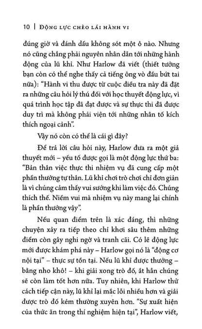 Động Lực Chèo Lái Hành Vi không chỉ là một cuốn sách, mà còn là một kim chỉ nam để hiểu và áp dụng động lực nội tại vào mọi lĩnh vực trong cuộc sống