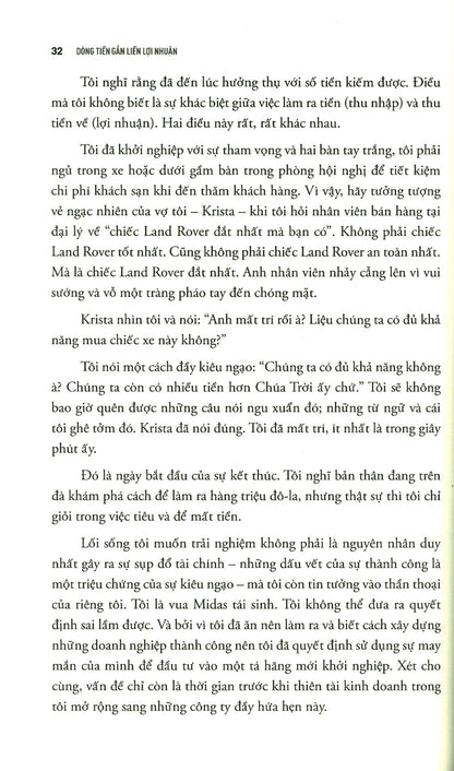 Dòng Tiền Gắn Liền Lợi Nhuận Profit First