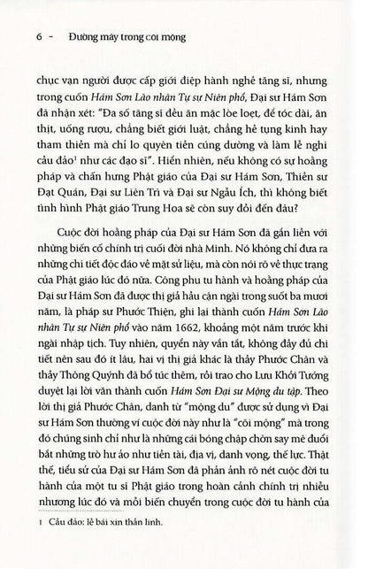 Sách Đường Mây Trong Cõi Mộng