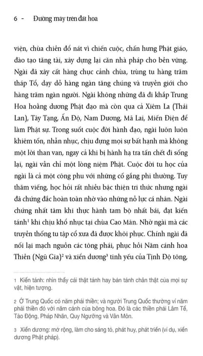 Sách Đường Mây Trên Đất Hoa