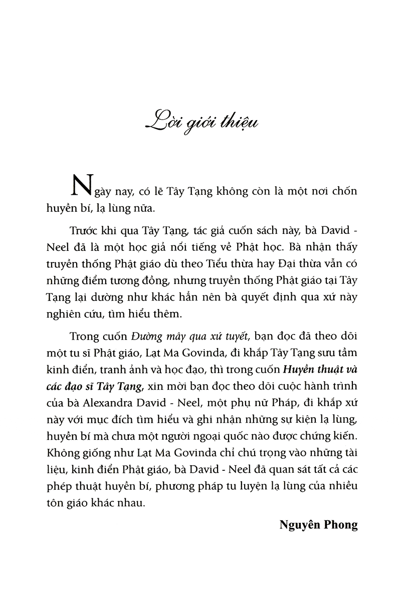 Sách Huyền Thuật Và Các Đạo Sĩ Tây Tạng 
