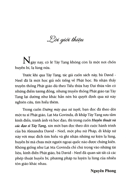 Sách Huyền Thuật Và Các Đạo Sĩ Tây Tạng 