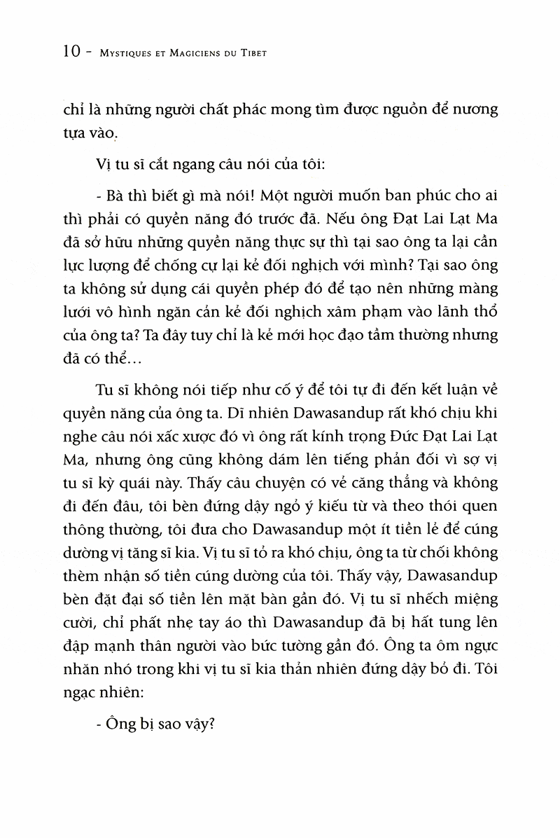 Sách Huyền Thuật Và Các Đạo Sĩ Tây Tạng 