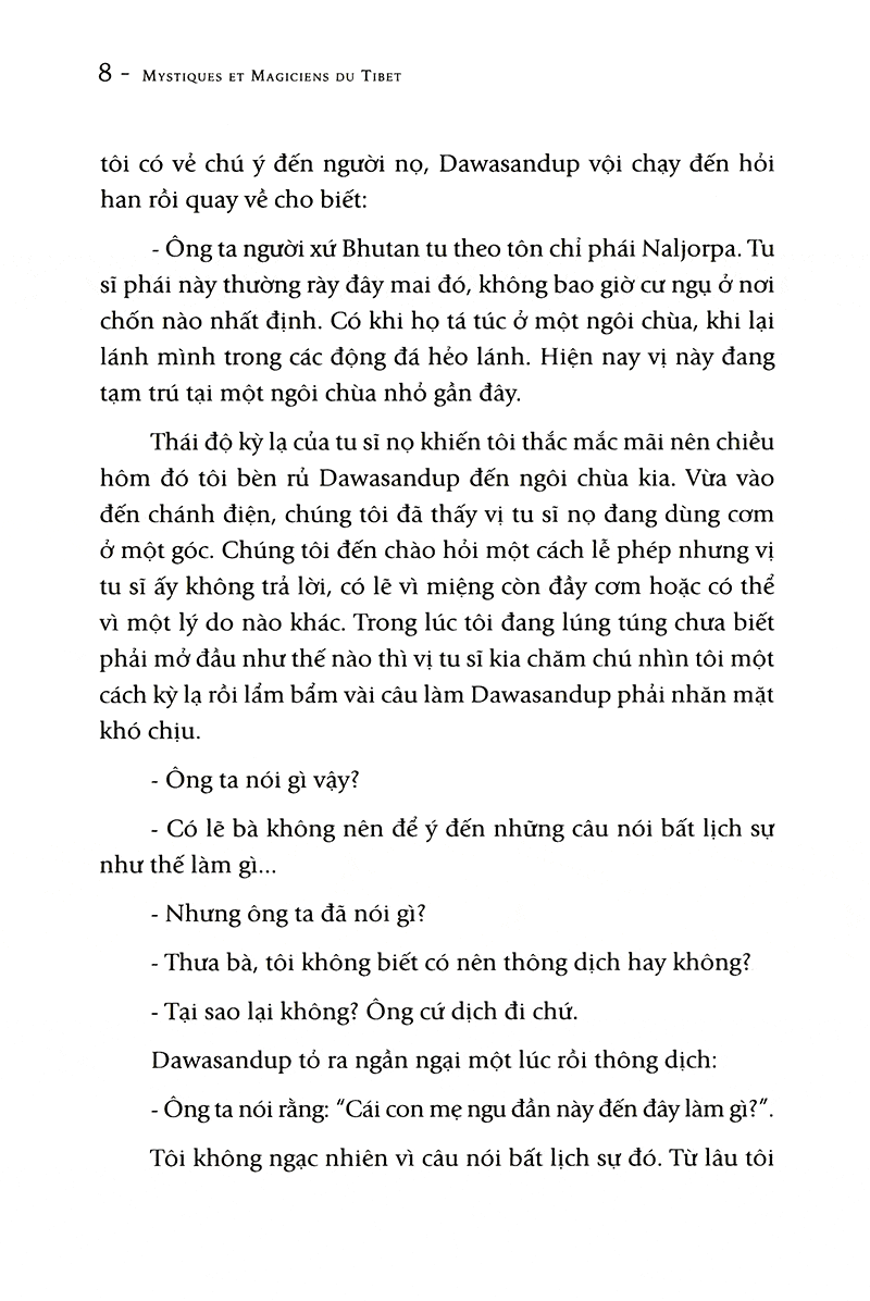 Sách Huyền Thuật Và Các Đạo Sĩ Tây Tạng 