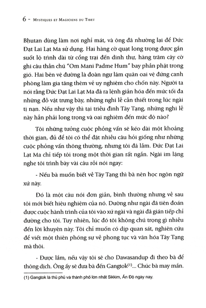 Sách Huyền Thuật Và Các Đạo Sĩ Tây Tạng 