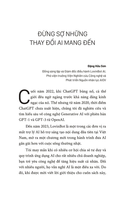 Không Ai Cản Được AI Hiểu AI Từ Căn Gốc Để Phát Triển Sự Nghiệp