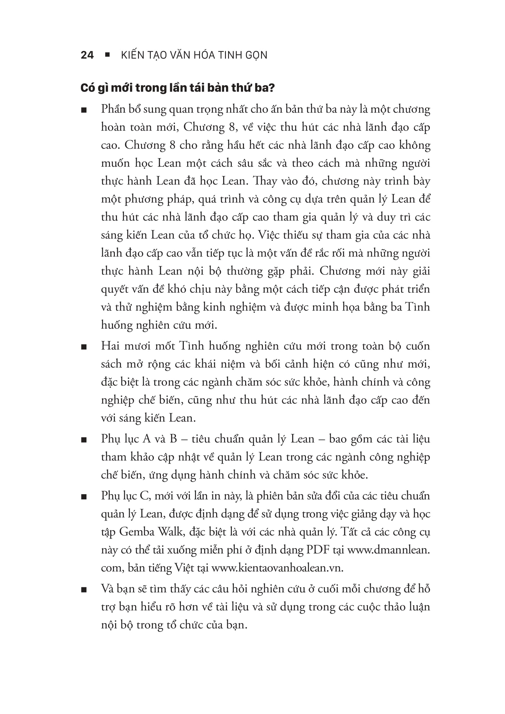 “Kiến Tạo Văn Hóa Tinh Gọn Công Cụ Để Duy Trì Chuyển Đổi Tinh Gọn” là kim chỉ nam dành cho những tổ chức mong muốn chuyển đổi thực sự từ bên trong.