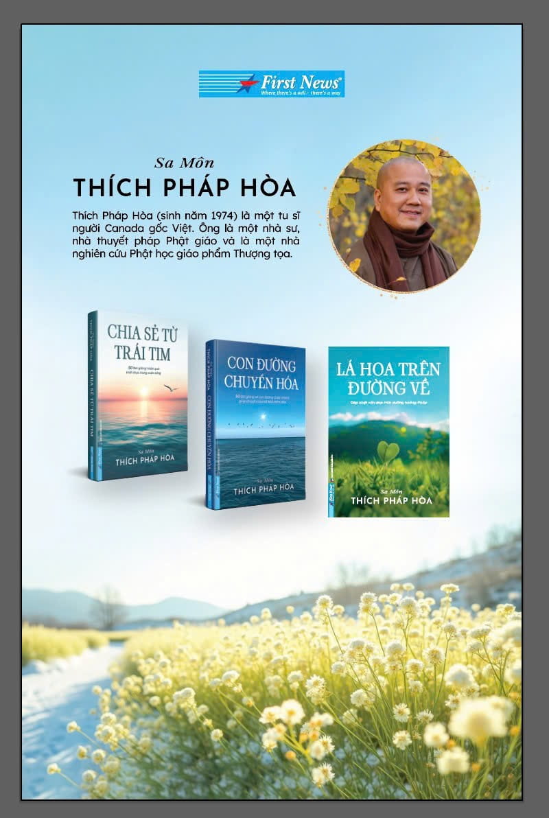 Combo 3 Quyển: Con Đường Chuyển Hóa + Chia Sẻ Từ Trái Tim + Lá Hoa Trên Đường Về