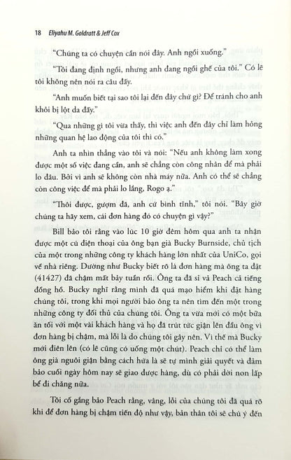 Mục Tiêu - The Goal: Quá Trình Liên Tục Hoàn Thiện không chỉ là một cuốn tiểu thuyết quản trị, mà còn là một công cụ thay đổi tư duy. 