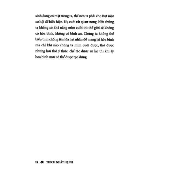 Muốn An Được An-Thích Nhất Hạnh là lời nhắc nhở dịu dàng và chân thành rằng chỉ cần chúng ta biết quay về với chính mình, bình an và hạnh phúc sẽ luôn hiện diện