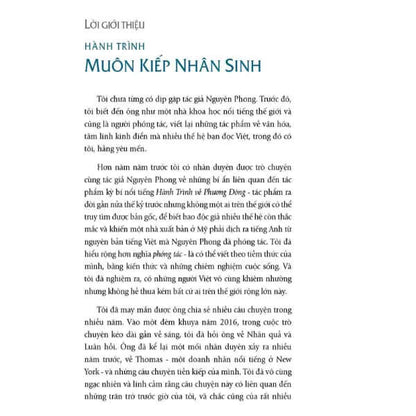 Muôn Kiếp Nhân Sinh là kim chỉ nam giúp bạn hiểu rõ bản chất cuộc sống, thúc đẩy sự chuyển hóa từ tâm thức và tìm thấy sự bình an trong từng khoảnh khắc