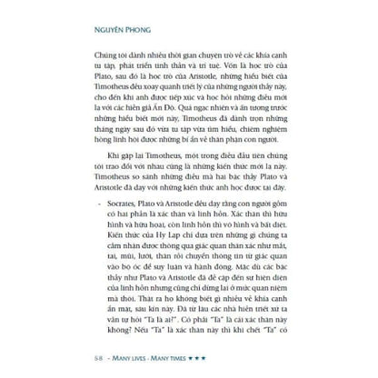 Muôn Kiếp Nhân Sinh - Many Times, Many Lives - Tập 3 là một tác phẩm đối với những ai đang tìm kiếm sự thấu hiểu sâu sắc hơn về bản chất con người và vũ trụ