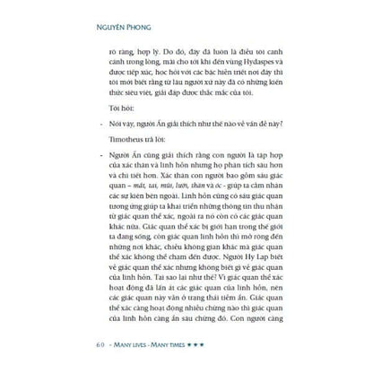 Muôn Kiếp Nhân Sinh - Many Times, Many Lives - Tập 3 là một tác phẩm đối với những ai đang tìm kiếm sự thấu hiểu sâu sắc hơn về bản chất con người và vũ trụ