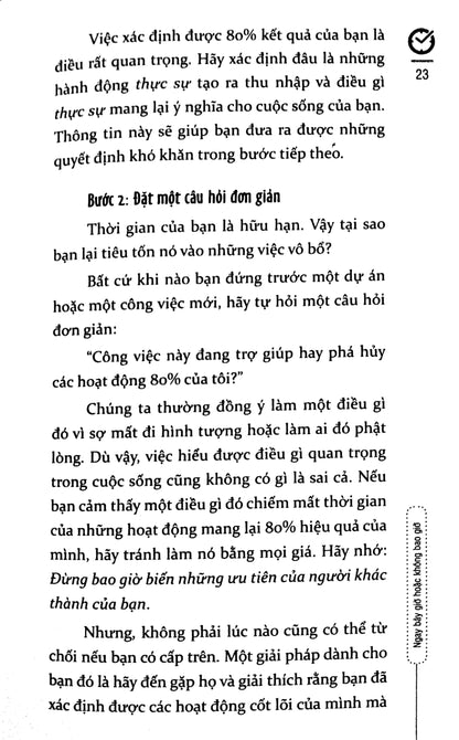 Ngay Bây Giờ Hoặc Không Bao Giờ không chỉ là một hướng dẫn để vượt qua sự trì hoãn mà còn là một kim chỉ nam giúp bạn thực sự hành động để đạt được mục tiêu