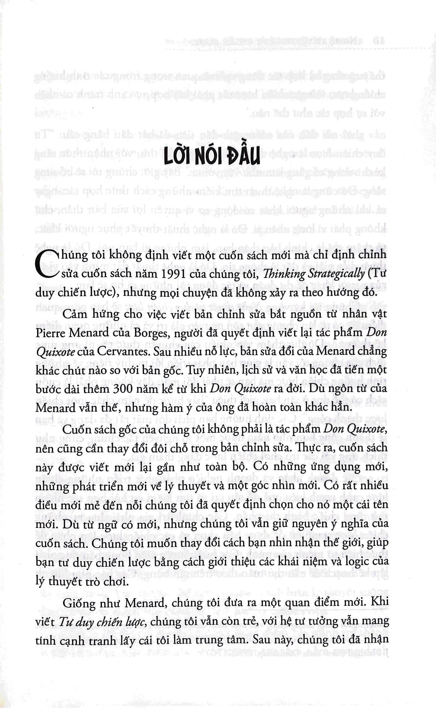 Nghệ Thuật Tư Duy Chiến Lược – Ứng Dụng Của Lý Thuyết Trò Chơi Trong Công Việc Và Cuộc Sống