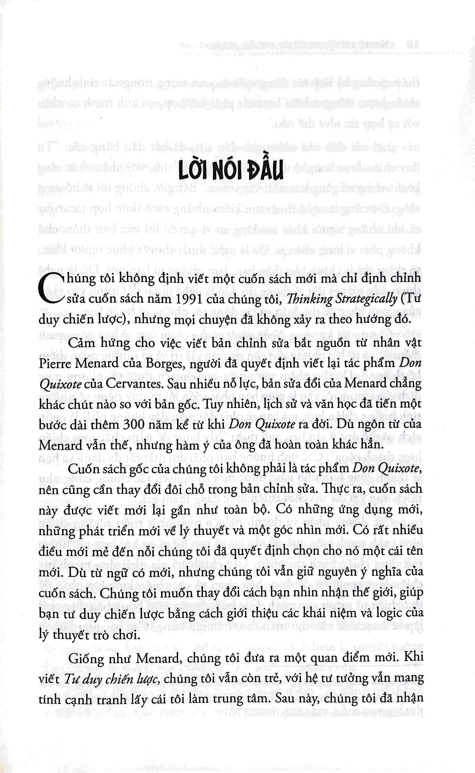 Nghệ Thuật Tư Duy Chiến Lược – Ứng Dụng Của Lý Thuyết Trò Chơi Trong Công Việc Và Cuộc Sống