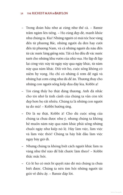 Người Giàu Có Nhất Thành Babylon - Hành Trình Từ Nghèo Khó Đến Sung Túc
