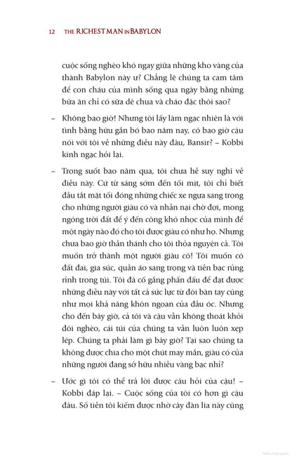 Người Giàu Có Nhất Thành Babylon - Hành Trình Từ Nghèo Khó Đến Sung Túc