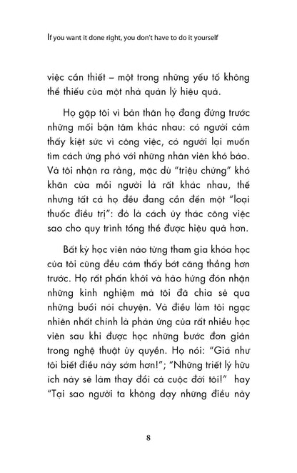 Người Giỏi Không Phải Là Người Làm Tất Cả – Nghệ Thuật Ủy Quyền Hiệu Quả Của Nhà Lãnh Đạo Thông Minh
