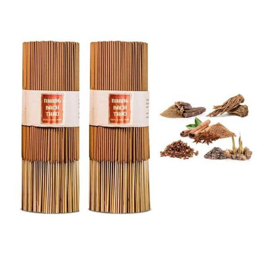 Nhang Bách Thảo - Nhang hương thuốc bắc - Mùi hương thiền đình, tịnh tâm, thư giãn