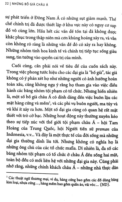 Những Bố Già Châu Á – Tiền Bạc Và Quyền Lực Ở Hồng Kông Và Đông Nam Á