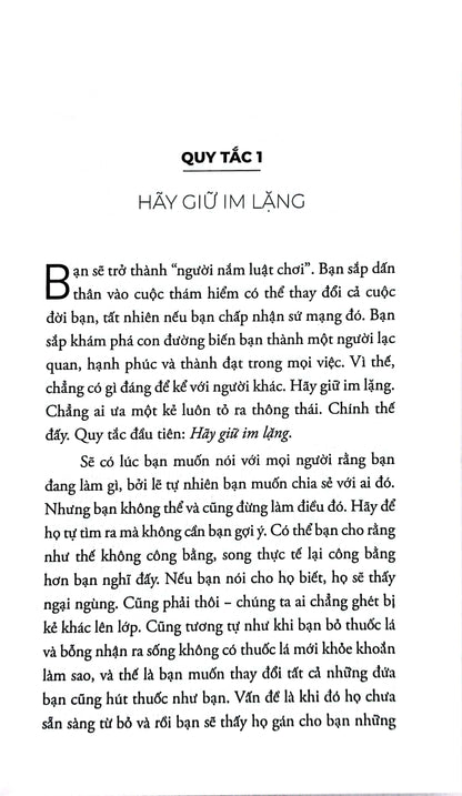 Những Quy Tắc Trong Cuộc Sống là cẩm nang cần thiết để giúp bạn từng bước xây dựng cuộc sống đáng mơ ước đồng thời lan tỏa giá trị tốt đẹp đến tất cả mọi người 