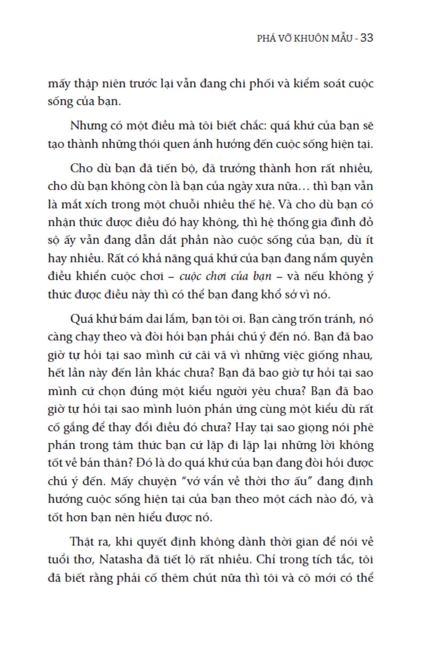 Phá Vỡ Khuôn Mẫu  Để Tự Do Sống Và Yêu