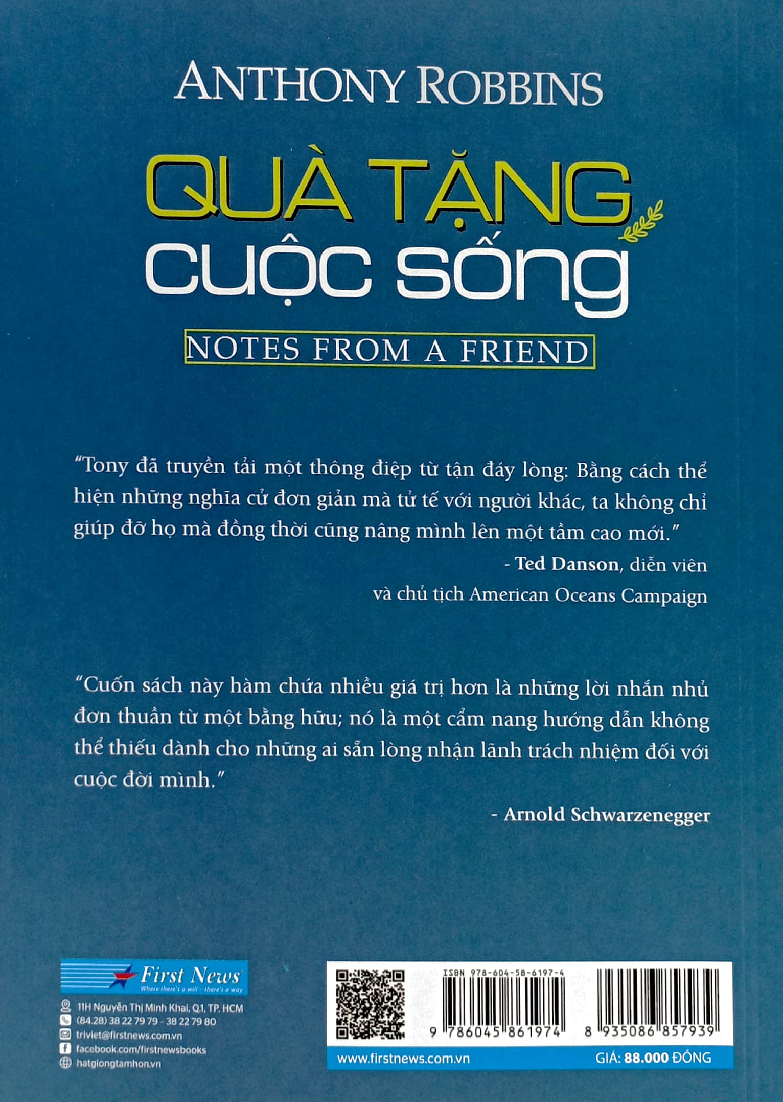 Quà Tặng Cuộc Sống là một cuốn sách nhỏ nhưng chứa đựng nguồn cảm hứng lớn lao, dành cho những ai đang cảm thấy bế tắc, lạc lối trong cuộc sống.