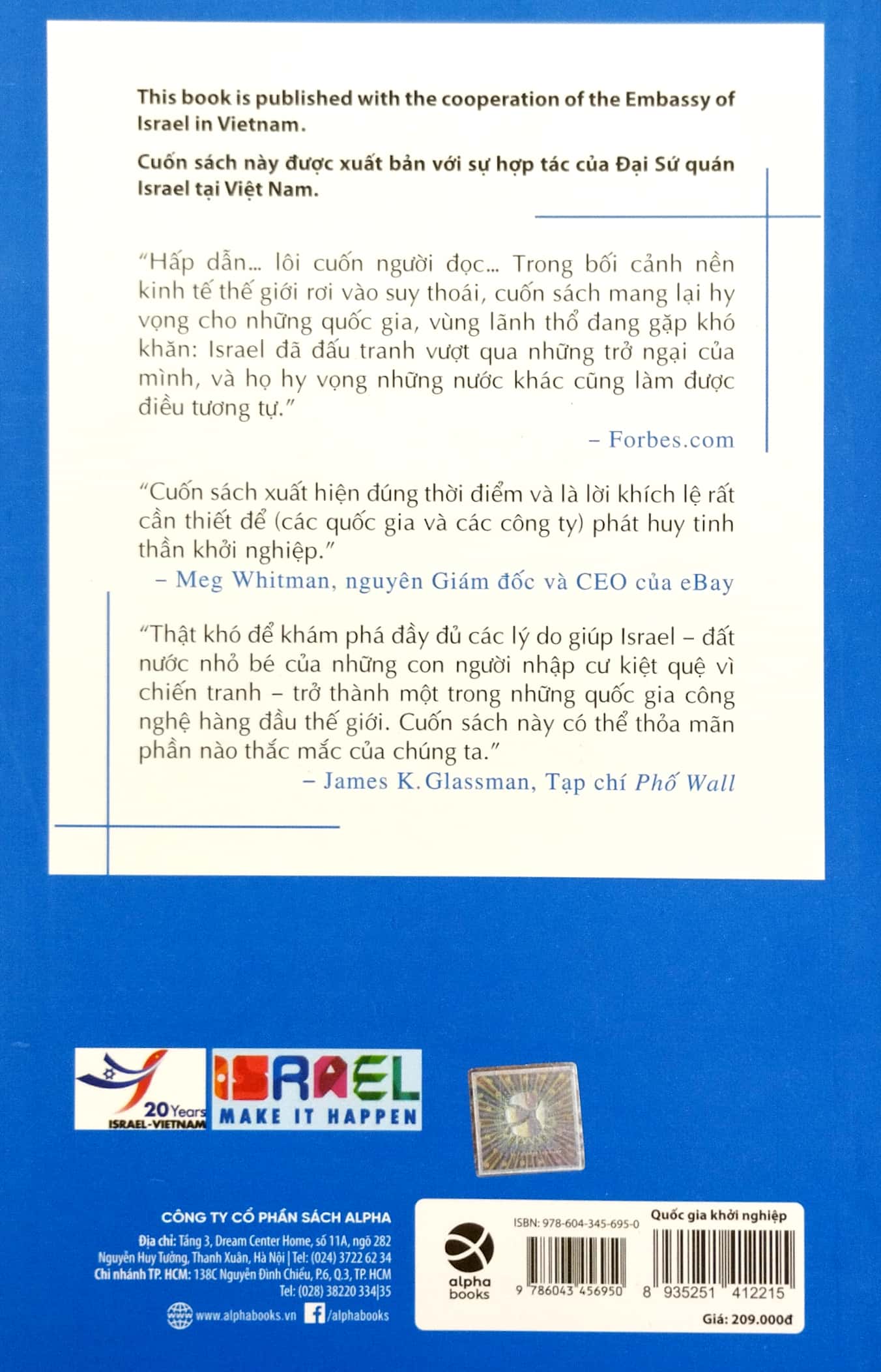 Quốc Gia Khởi Nghiệp – Câu Chuyện Về Nền Kinh Tế Thần Kỳ Của Israel