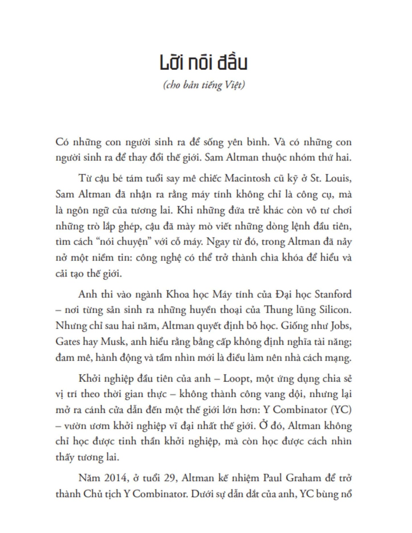 Sam Altman - Người Kiến Tạo Cuộc Chơi AI Toàn Cầu