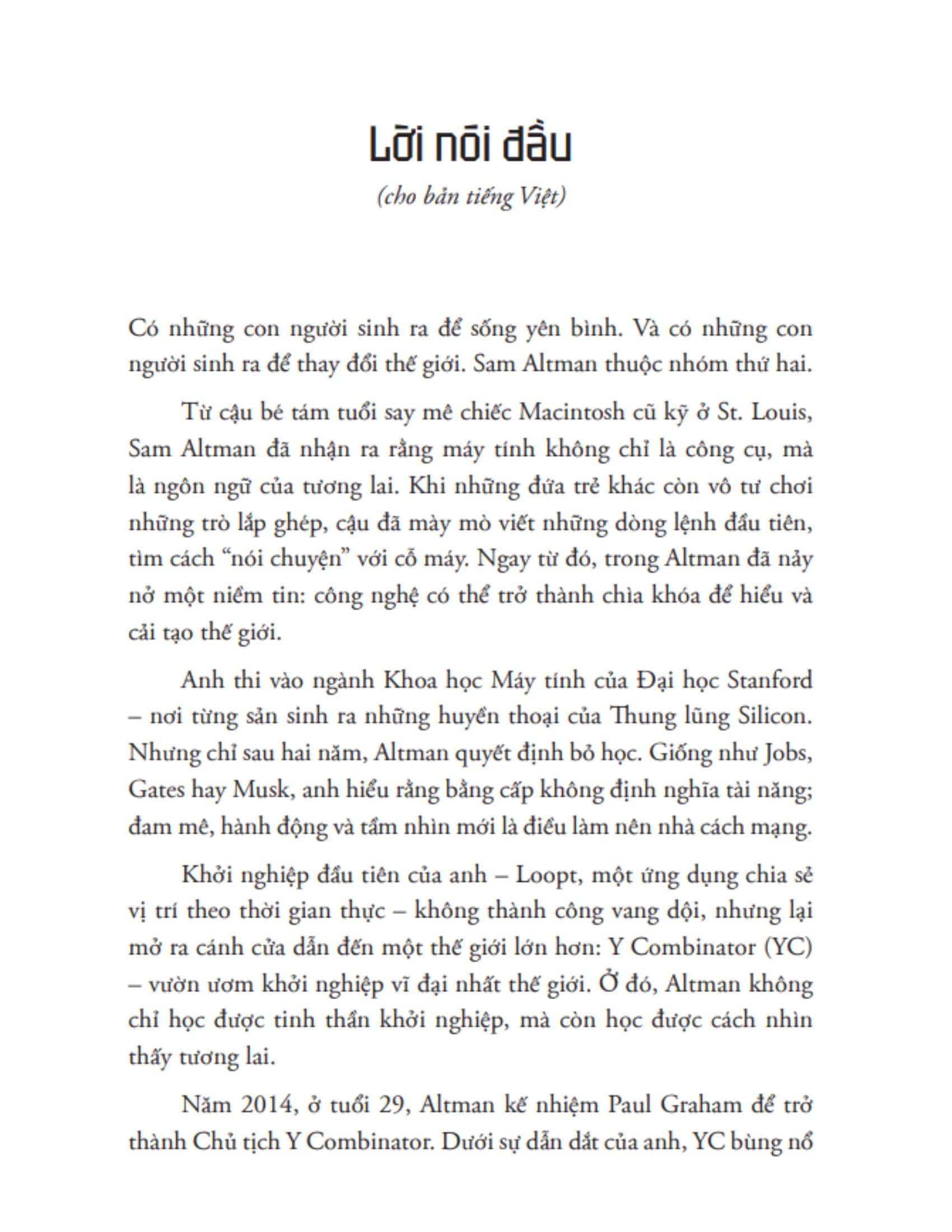 Sam Altman - Người Kiến Tạo Cuộc Chơi AI Toàn Cầu