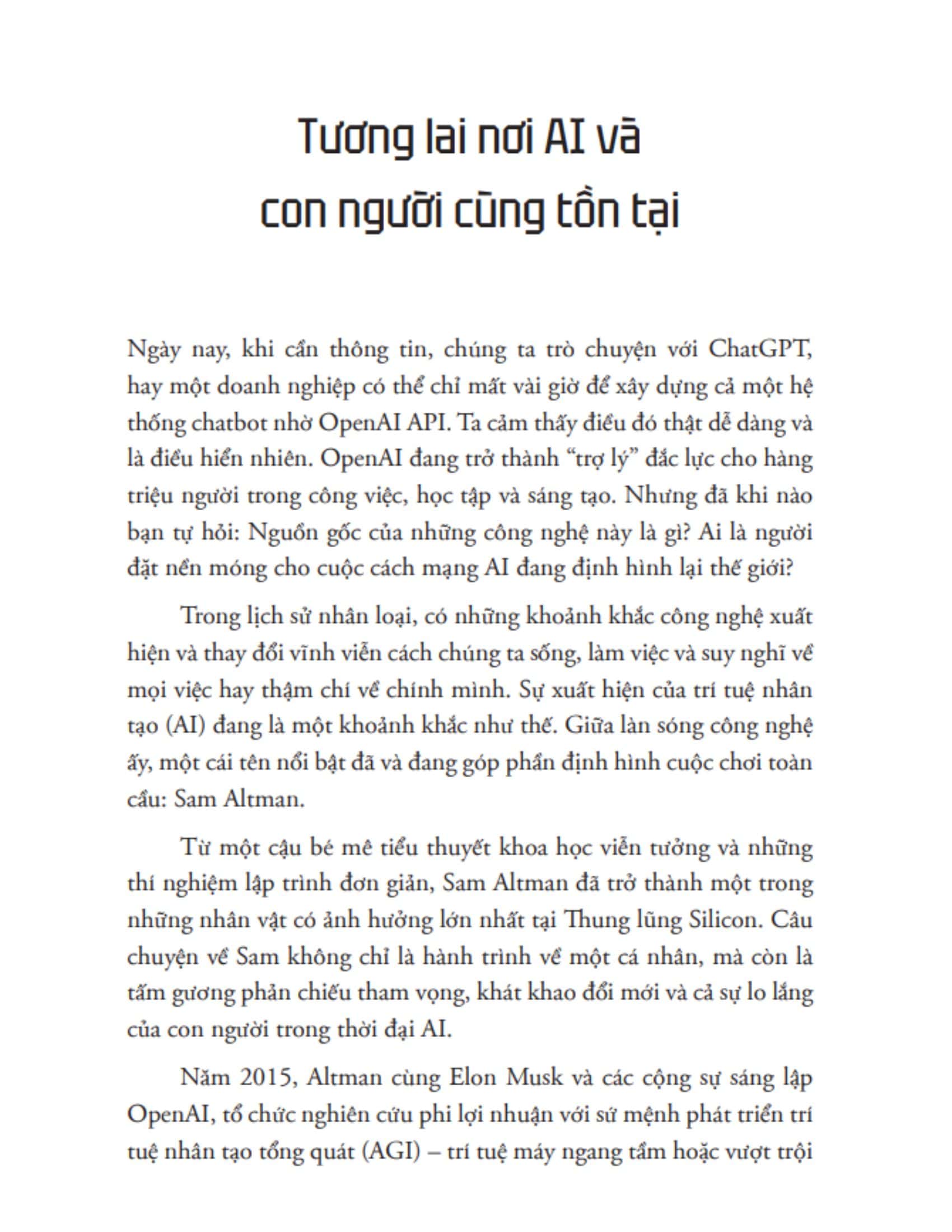 Sam Altman - Người Kiến Tạo Cuộc Chơi AI Toàn Cầu