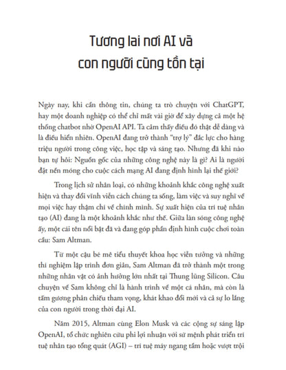 Sam Altman - Người Kiến Tạo Cuộc Chơi AI Toàn Cầu