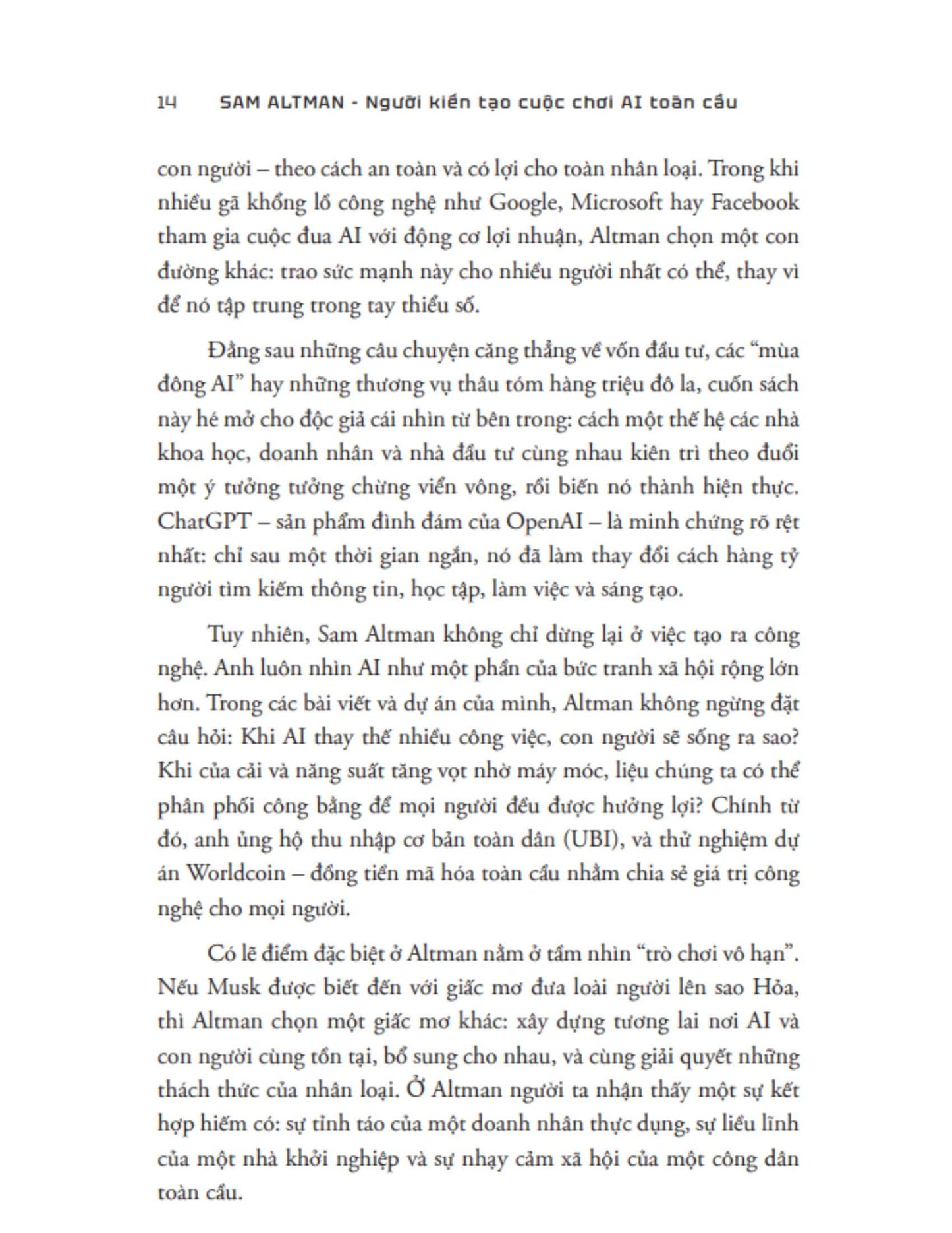 Sam Altman - Người Kiến Tạo Cuộc Chơi AI Toàn Cầu