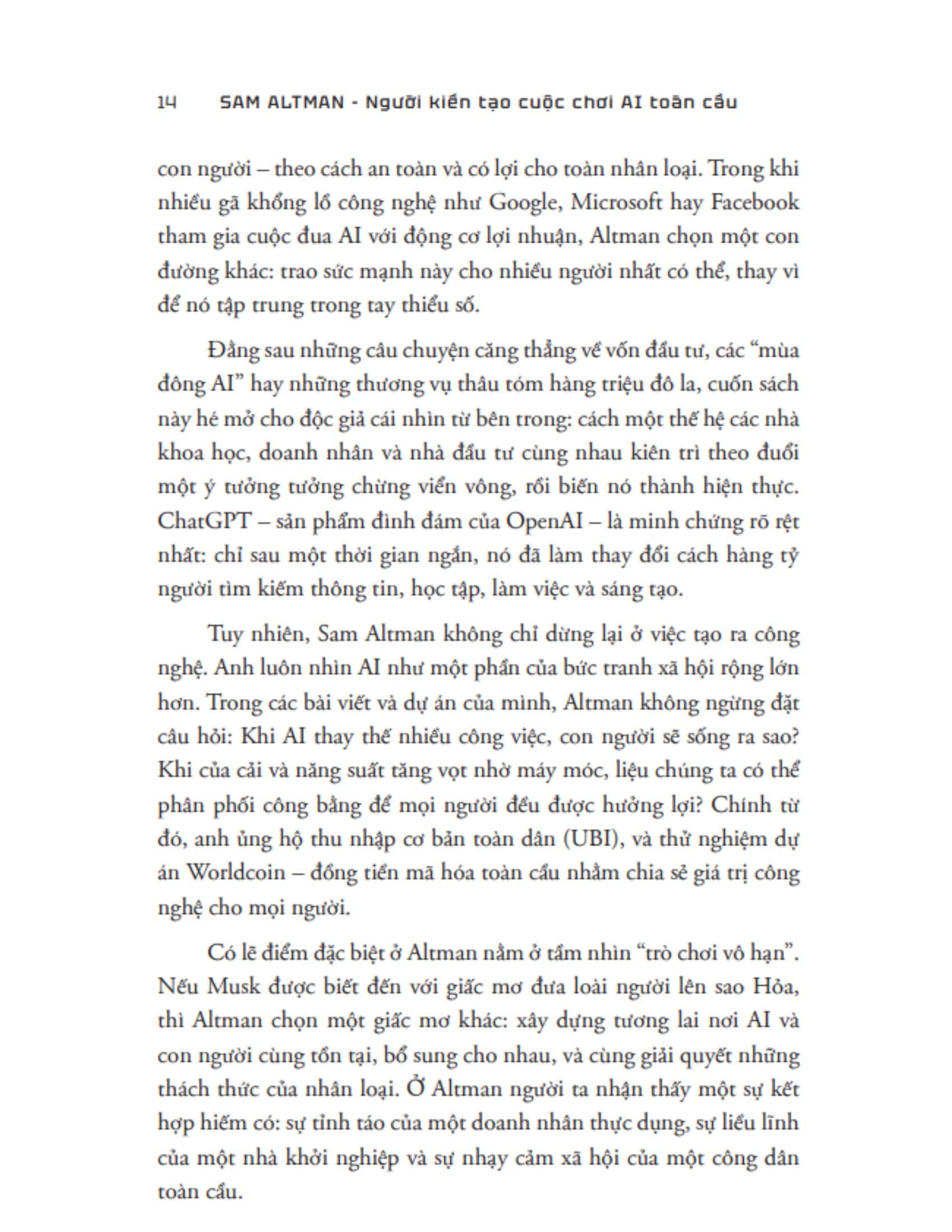 Sam Altman - Người Kiến Tạo Cuộc Chơi AI Toàn Cầu
