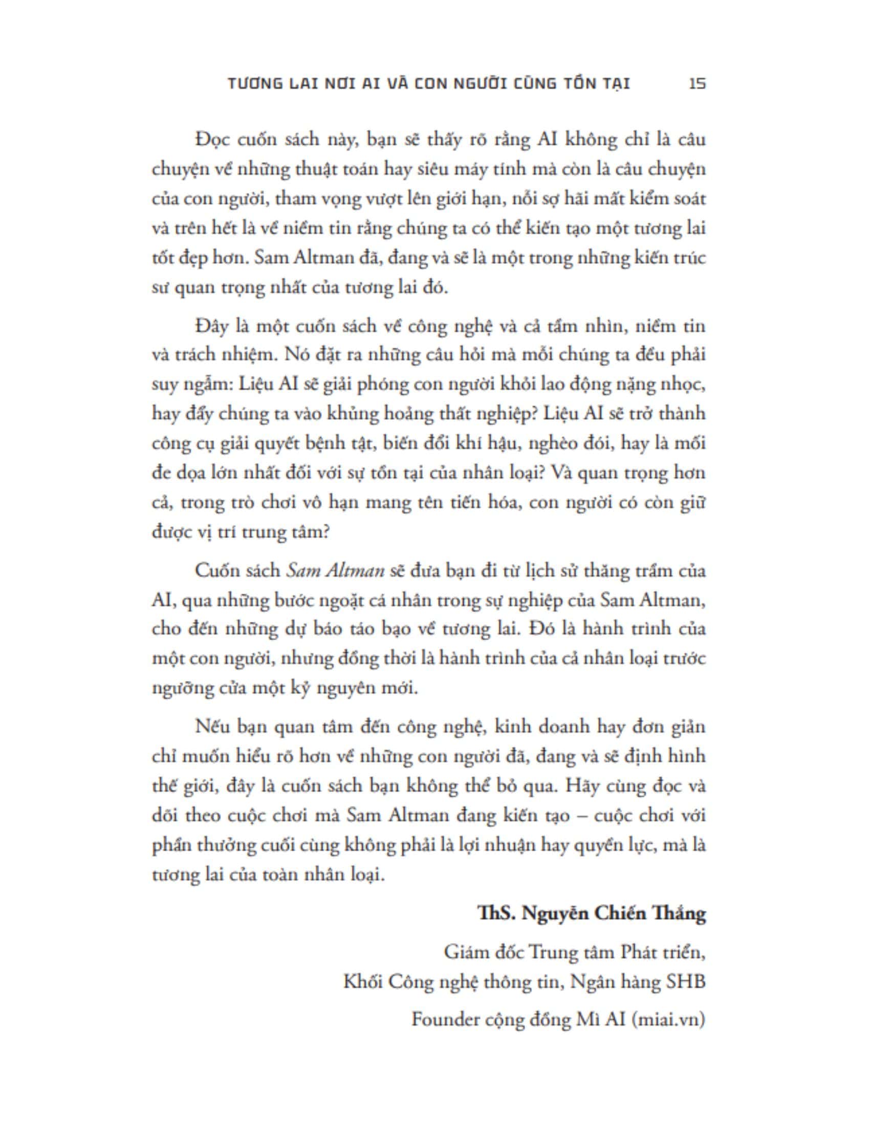 Sam Altman - Người Kiến Tạo Cuộc Chơi AI Toàn Cầu