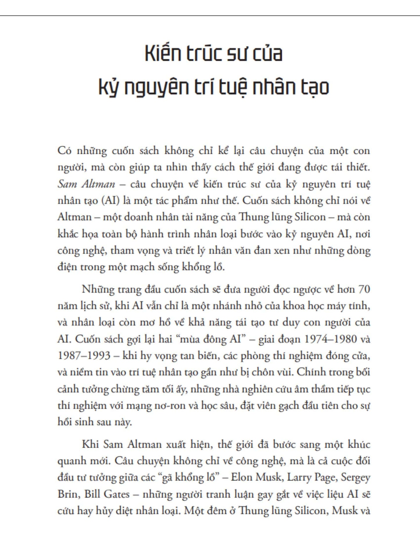 Sam Altman - Người Kiến Tạo Cuộc Chơi AI Toàn Cầu